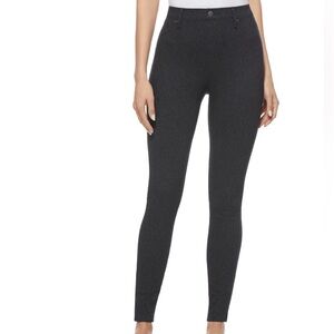 Time and Tru, Charcoal Gray Heather Jeggings, 29 inseam XXL